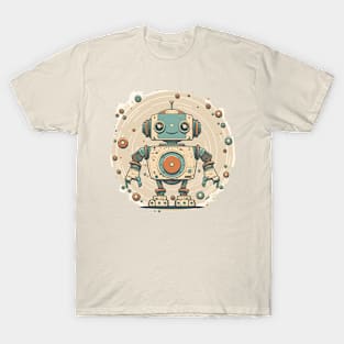 Robot - Swirl T-Shirt